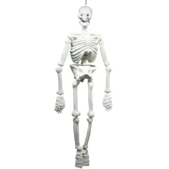 Sale Gifi Squelette 3D géant à suspendre blanc Halloween