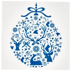 Gifi Sticker de Noël pour fenêtre^ Décoration De Fenêtre