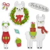 Gifi Sticker gel Noël Lama pour fenêtre^ Décoration De Fenêtre
