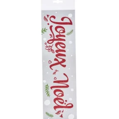 Gifi Sticker joyeux Noël^ Décoration De Fenêtre