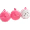 Online Gifi Suspension boule rose fuchsia et transparente x3