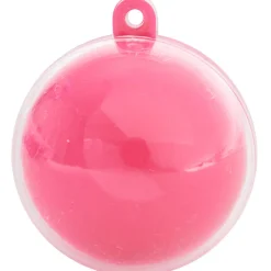 Online Gifi Suspension boule rose fuchsia et transparente x3