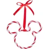 Outlet Gifi Suspension Disney forme tête Mickey rouge et blanc 12xH10cm