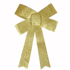 Gifi Suspension noeud doré pailleté Noël^ Décoration Intérieure De Noël