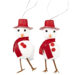 Gifi Suspension oiseau Noël x2^ Décoration Sapin