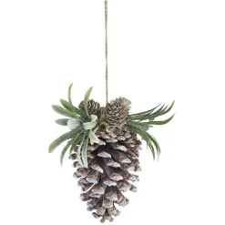 Gifi Suspension pomme de pin décoration de Noël^ Décoration Sapin