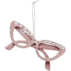 Gifi Suspension pour sapin de Noël lunettes pailletée^ Décoration Sapin