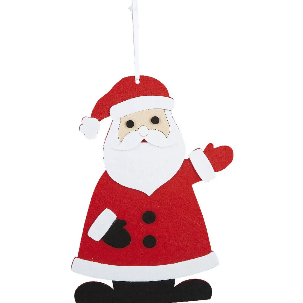 Gifi Suspension Père Noël en feutrine^ Décoration Sapin