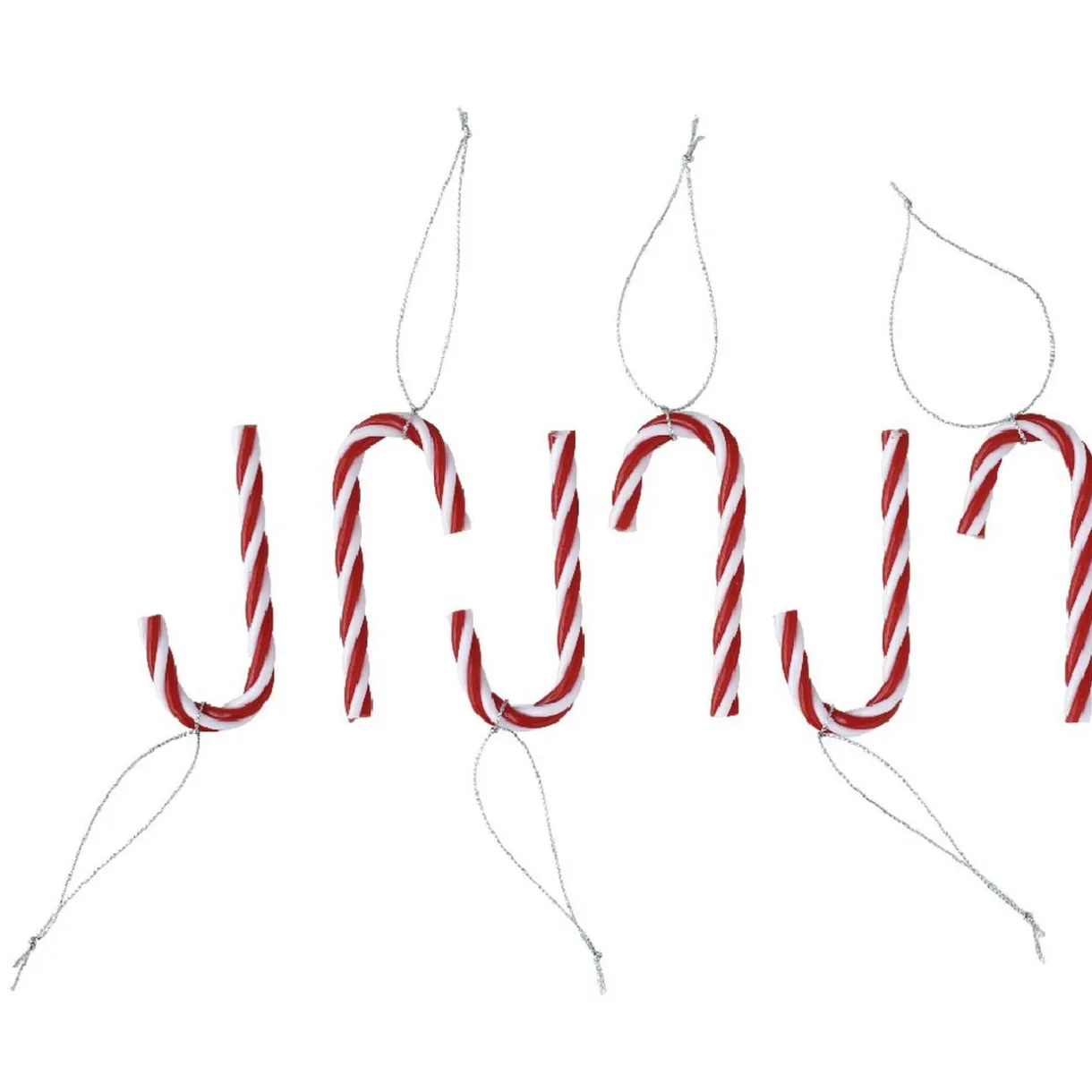 Hot Gifi Suspension sucre d'orge blanc rouge x6