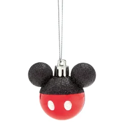 Gifi Suspension têtes de Mickey et Minnie Disney x4^ Décoration Sapin