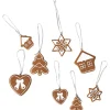 Gifi Suspensions pain d'épices x8^ Décoration Sapin