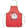 Gifi Tablier de Noël adulte L78x62 cm^ Déguisement Et Tenue De Noël