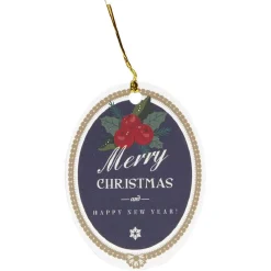 Gifi Étiquette cadeau Noël Tradition x6^ Loisirs Créatifs Et Emballage Cadeau