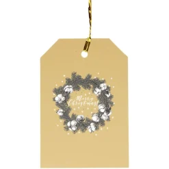 Gifi Étiquette cadeau Noël x6^ Loisirs Créatifs Et Emballage Cadeau