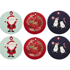 Gifi Étiquette cadeau Noël x6^ Loisirs Créatifs Et Emballage Cadeau