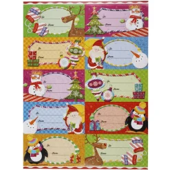 Gifi Étiquette pailletée papier cadeau x10^ Loisirs Créatifs Et Emballage Cadeau