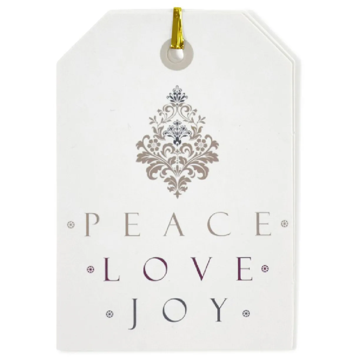 Gifi Étiquette pour paquet cadeau Noël Doré Argenté x6^ Loisirs Créatifs Et Emballage Cadeau