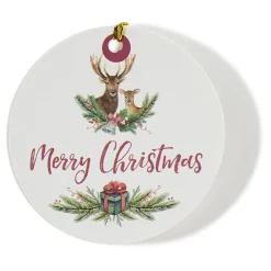 Gifi Étiquette pour Paquet cadeau enfant motifs Boule de Noël x6^ Loisirs Créatifs Et Emballage Cadeau