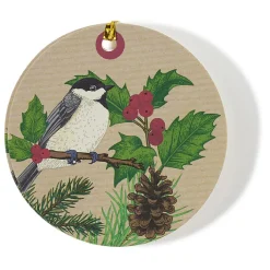 Gifi Étiquette pour Paquet cadeau enfant motifs Boule de Noël x6^ Loisirs Créatifs Et Emballage Cadeau