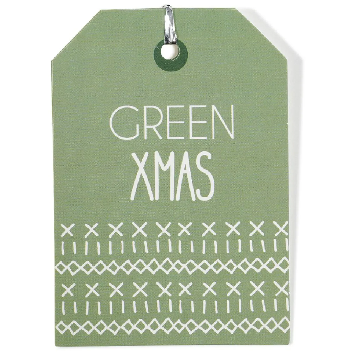 Gifi Étiquette pour paquet cadeau Noël Vert Naturel x6^ Loisirs Créatifs Et Emballage Cadeau