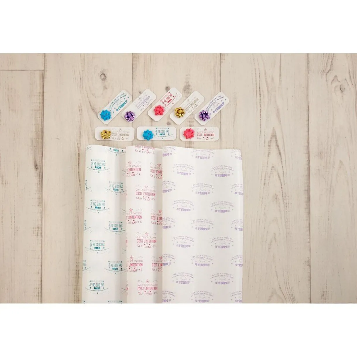 Gifi Étiquettes cadeau colorées x8^ Loisirs Créatifs Et Emballage Cadeau