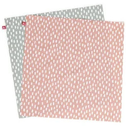 Gifi Tissu emballage cadeau réutilisable coton 50x50cm x2^ Loisirs Créatifs Et Emballage Cadeau