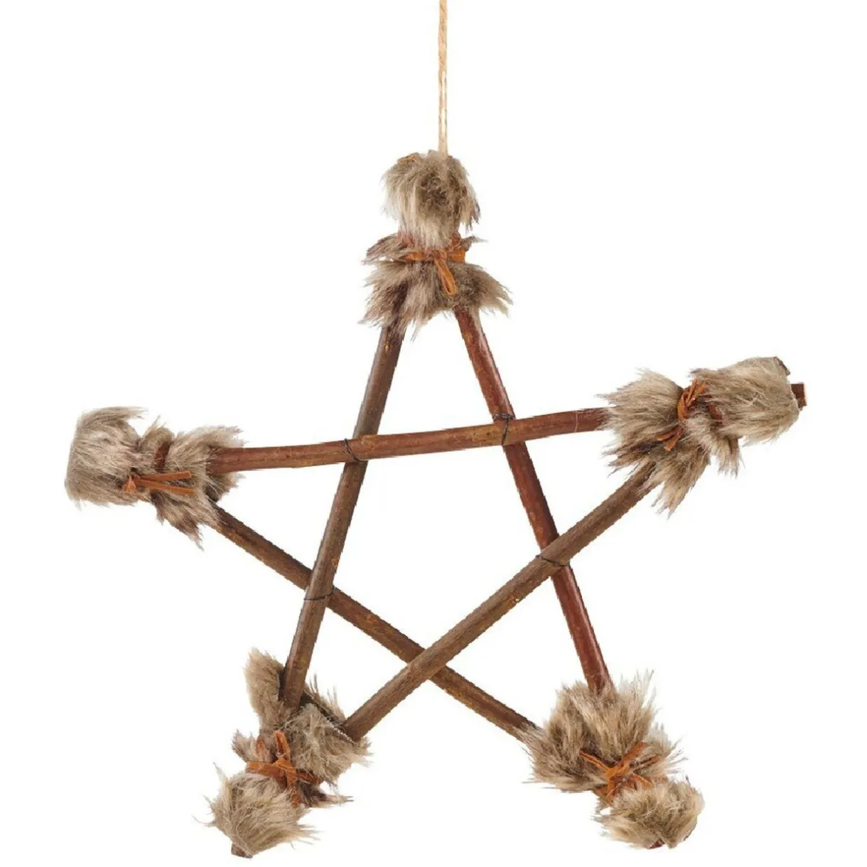 Gifi Étoile à suspendre noire^ Décoration Sapin