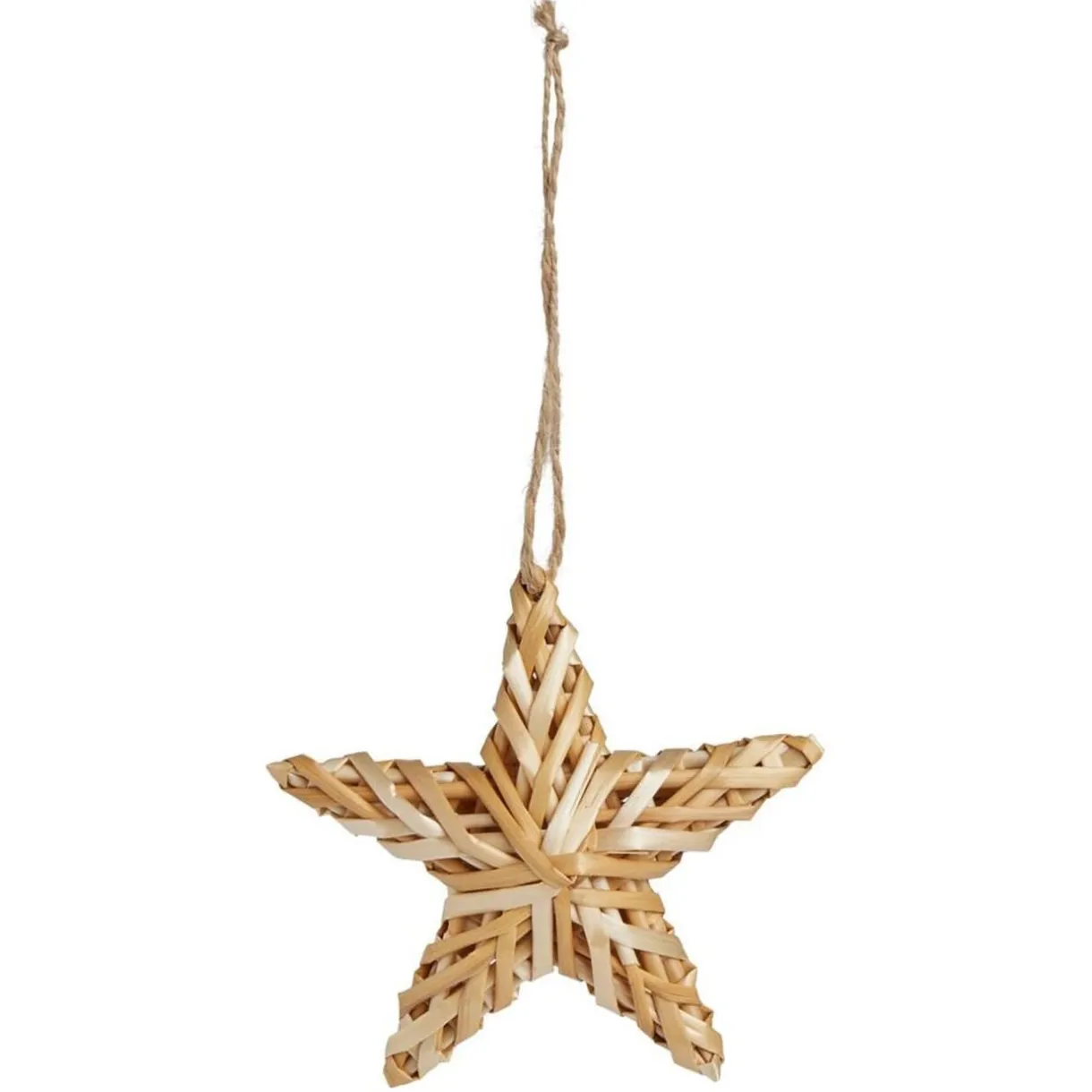 Gifi Étoile en paille à suspendre 10x10cm^ Décoration Sapin