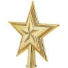 Gifi Étoile tête de sapin en plastique Doré^ Décoration Sapin