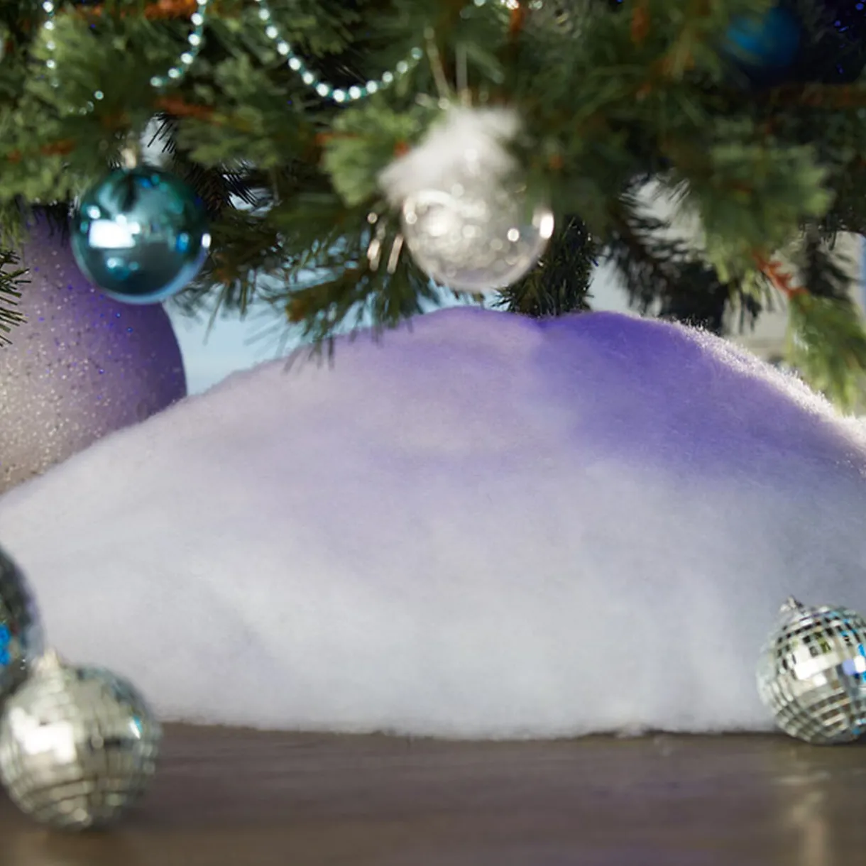 Gifi Tour de sapin blanc neige