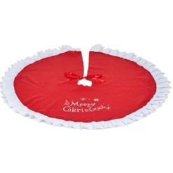 Gifi Tour de sapin de Noël en feutre Merry Christmas