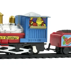 Gifi Train de Noël électrique 4 wagons^ Décoration Intérieure De Noël