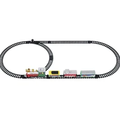 Gifi Train de Noël électrique 4 wagons^ Décoration Intérieure De Noël