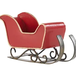 Gifi Traîneau de Noël métal à suspendre^ Décoration Sapin