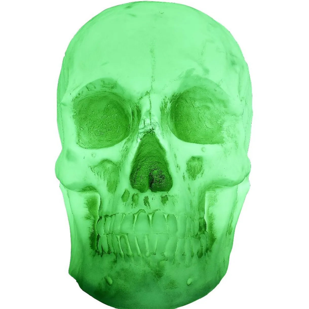 Best Gifi Tête de mort Halloween crâne lumineux 31x52xH42cm
