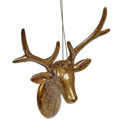 Best Gifi Tête de Renne marron craquelé à suspendre