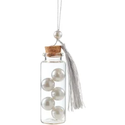 Gifi Tube de perles de Noël à suspendre^ Décoration Sapin
