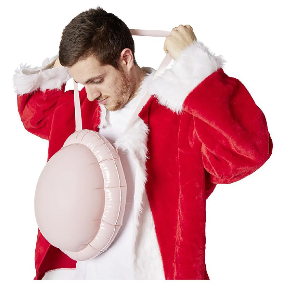 Outlet Gifi Ventre factice gonflable Père Noël