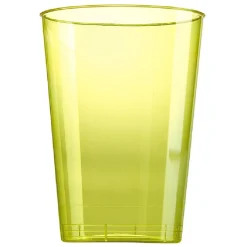Outlet Gifi Verre en plastique jaune x 6