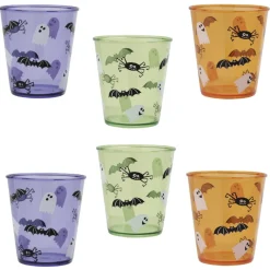 Best Gifi Verre halloween 3 couleurs x 6