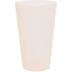 Outlet Gifi Verre réutilisable uni multicolore x12