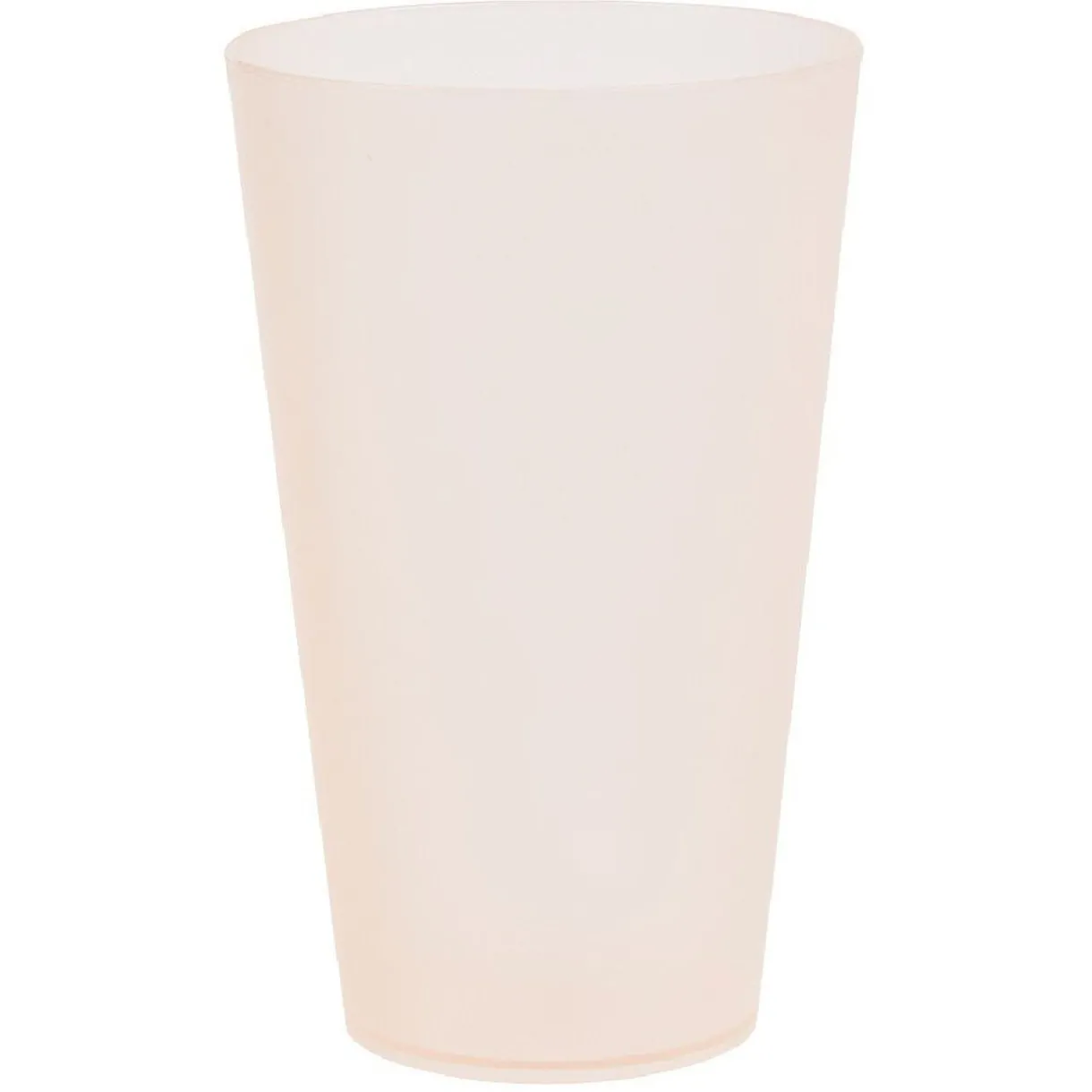 Outlet Gifi Verre réutilisable uni multicolore x12