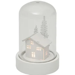 Gifi Village et clocher lumineux effet enneigé 1 LED^ Décoration Intérieure De Noël