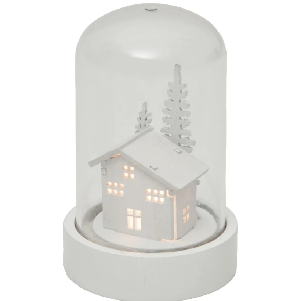 Gifi Village et clocher lumineux effet enneigé 1 LED^ Décoration Intérieure De Noël